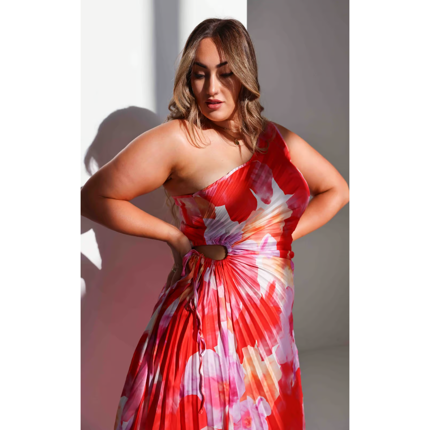 Megan™ - Pleated Summer Dress