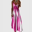 Ariella™ | Chic Striped Maxi Dress