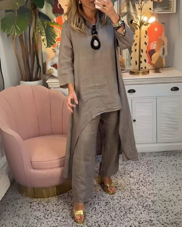 Elyra™ | Cotton Two-Piece Set