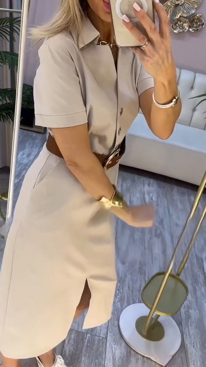 Merlyn™ | Elegant Dress with Slit