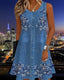 LORELLA™ | Sleeveless Denim Dress