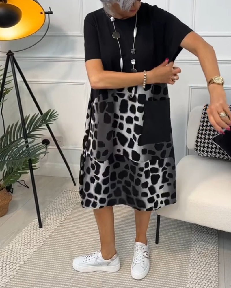 Evelora™ | Chic Midi Dress