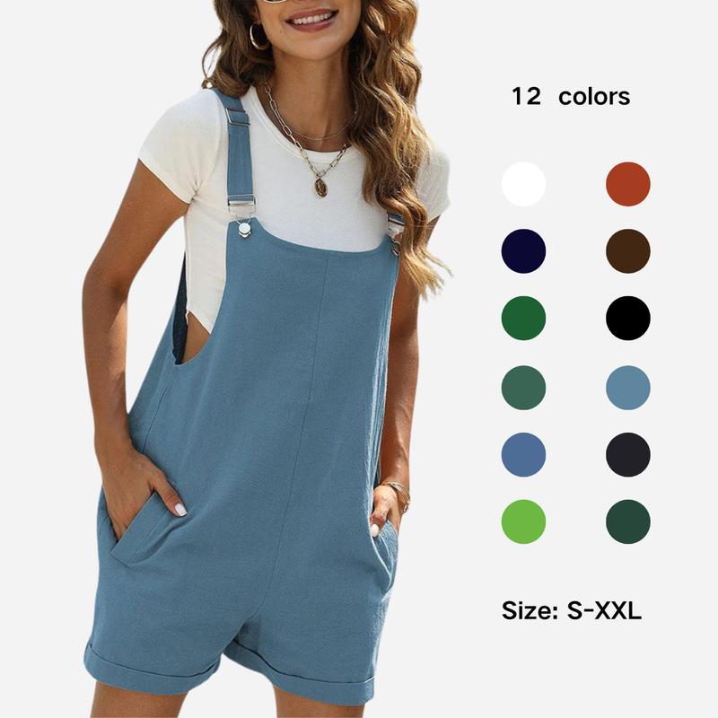 KAIA™ – Casual Minimalist Summer Short Jumpsuit