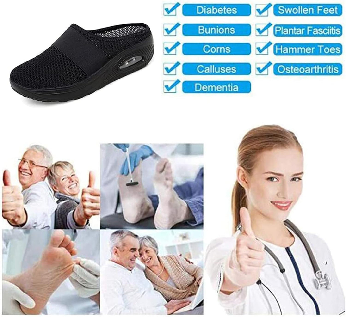 MIREVO™ | VitalEase Mesh Slippers