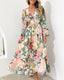 Annie™| Boho Floral Maxi Dress