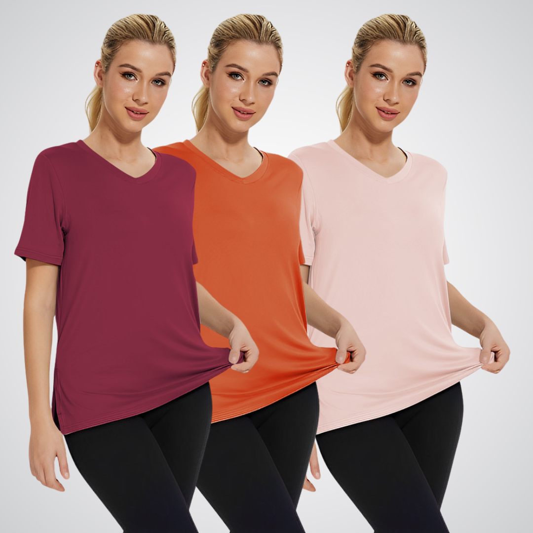 VIONARA™ | Relaxed Everyday Tee – 3 Pack