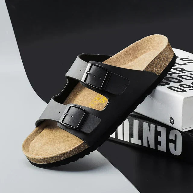 CALVERIS™ | Luxe Casual Leather Sandals