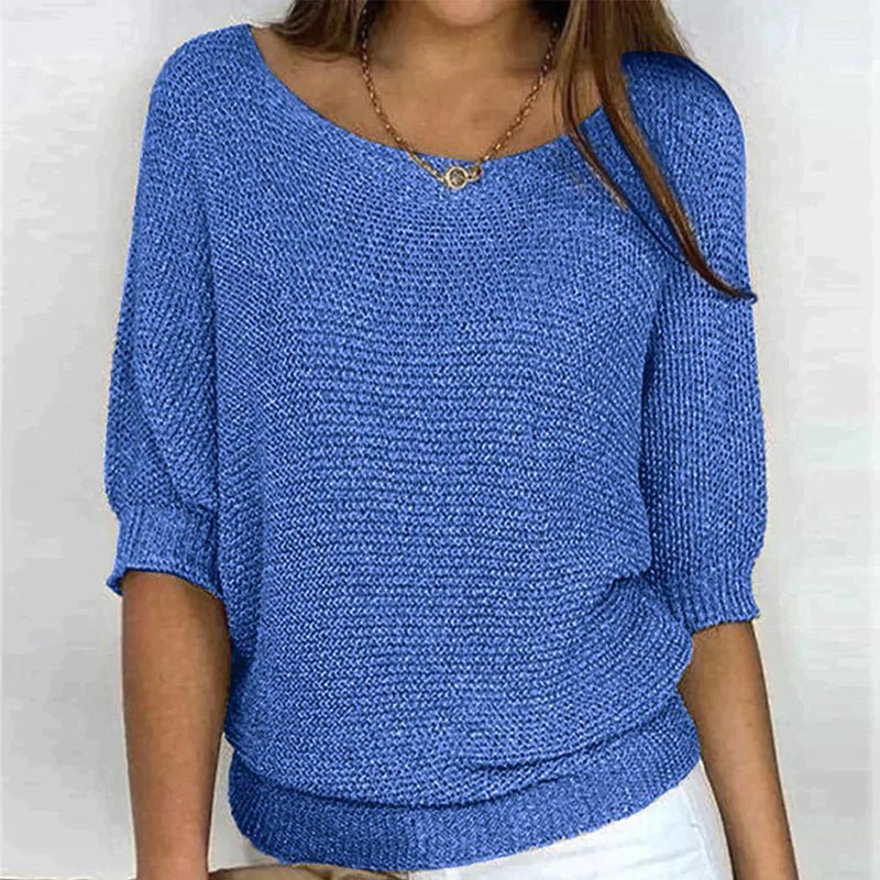 Romi™ | Textured Knit Pullover