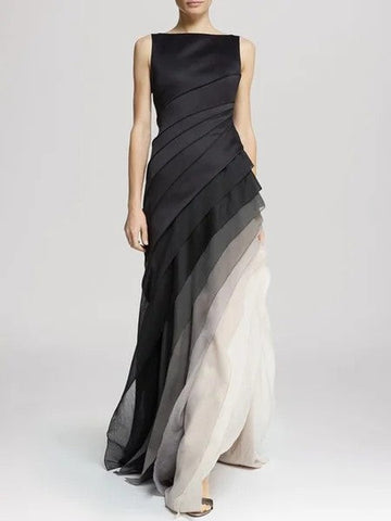 Galadriel™ | Elegant sleeveless maxi dress
