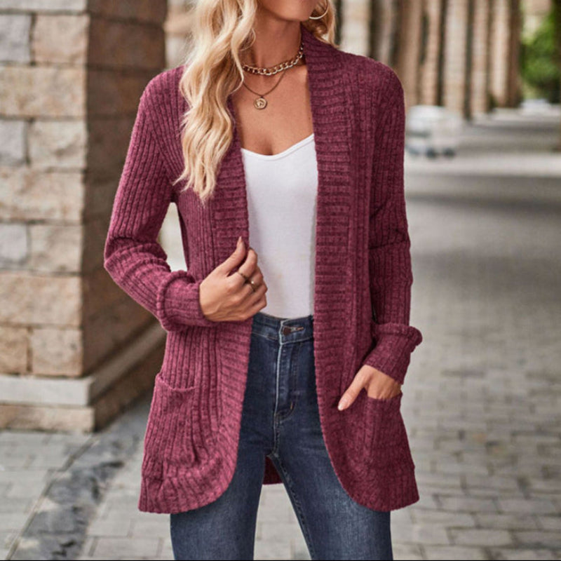 Serenya™ | Cozy Knit Long-Sleeve Cardigan