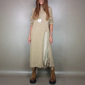 Averie™ | Elegant Knit & Lace Two-Piece Set