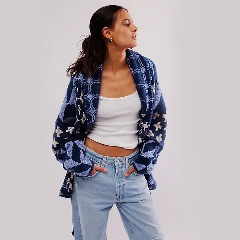 Vintage™ | Knitted V-Neck Cardigan