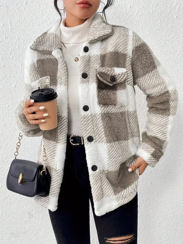Drew™ | Winter Checkered Coat