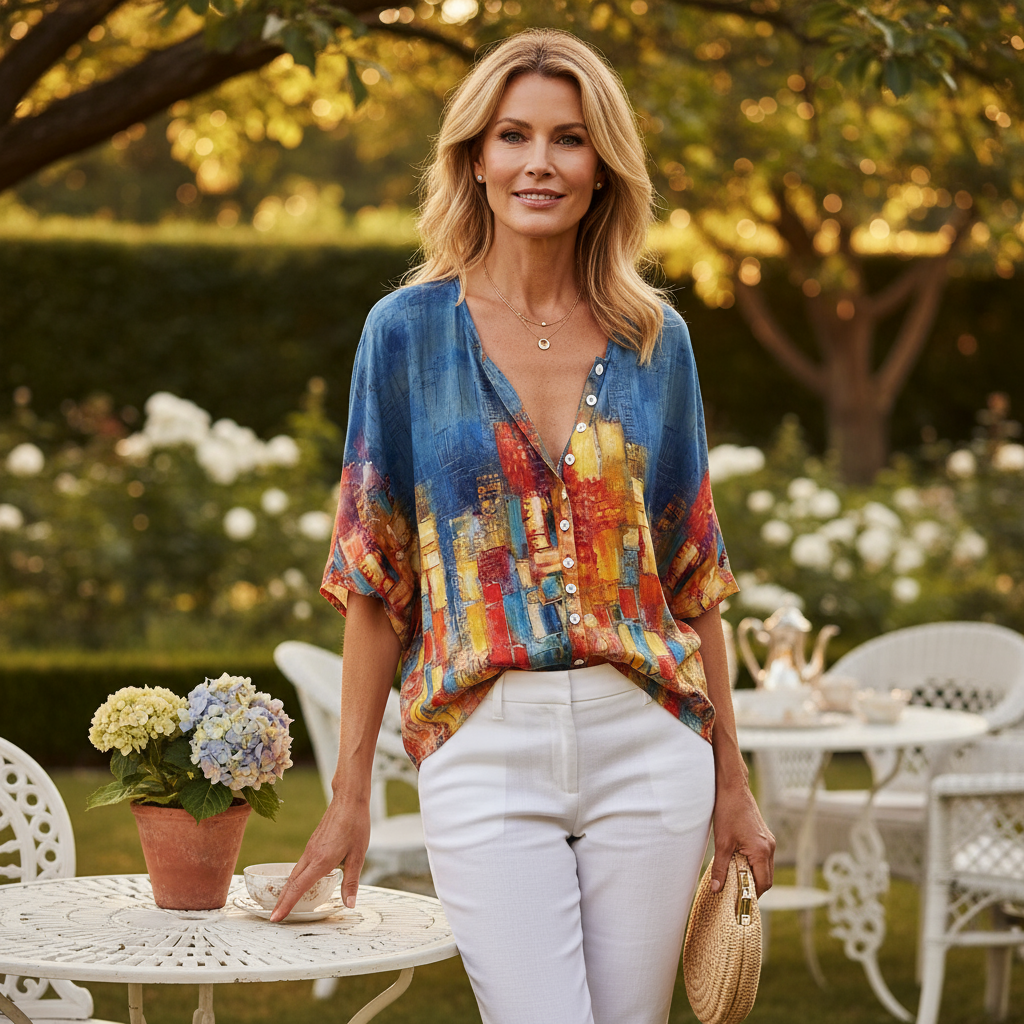 Wynne - Effortless Boho-Chic Top