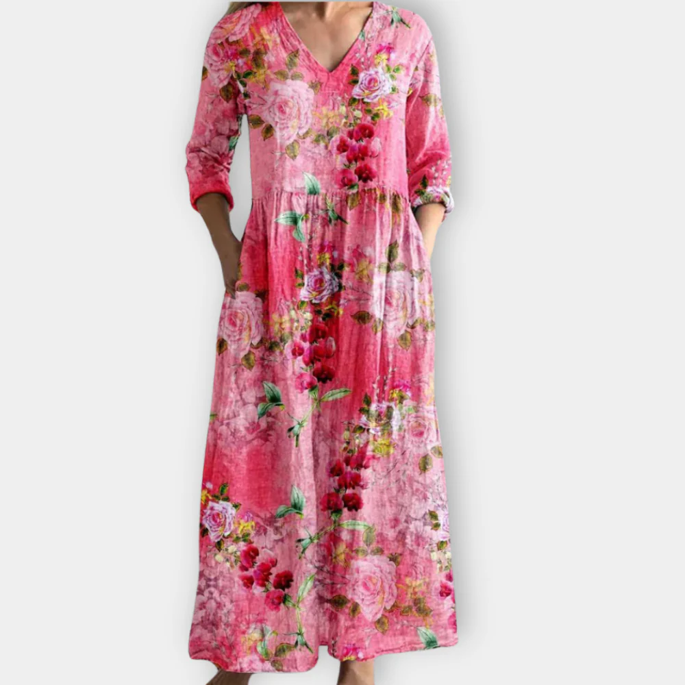 Charlee - Boho Maxi Dress