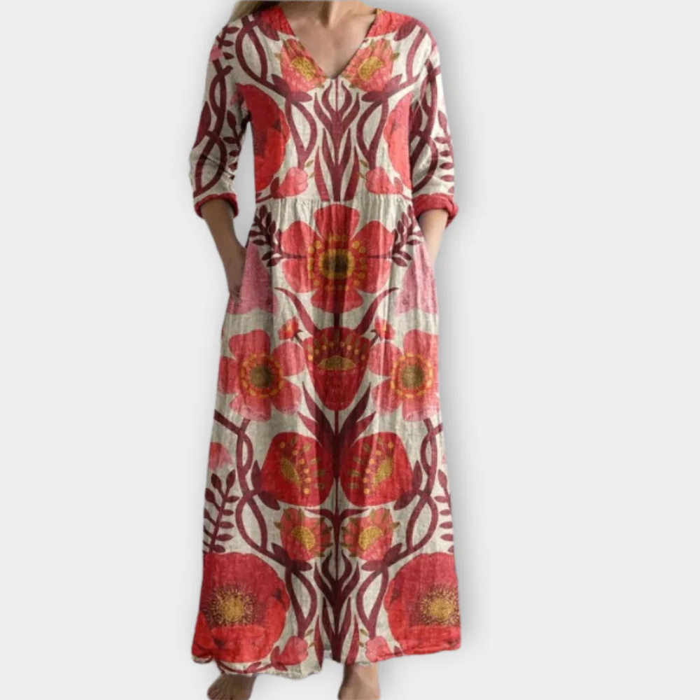 Herlene - Boho Maxi Dress