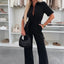 Women’s Button-Down™ | Jumpsuit with Waist Tie
