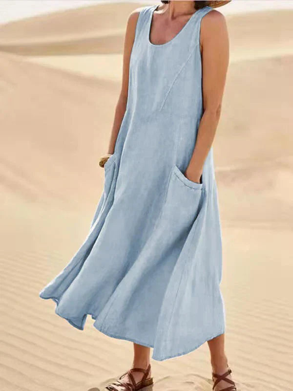 Alexa | Soft Linen Dress