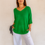 Celine™ | Classic V-Neck Knit Blouse