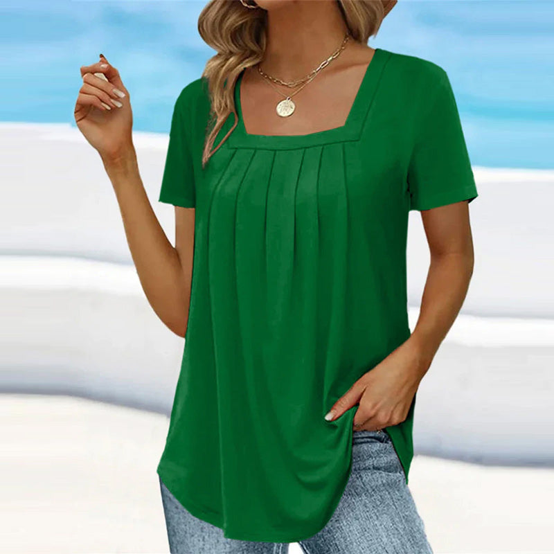BEVERLEY™ - CASUAL PLEATED BLOUSE