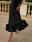 Isoria™ | Elegant Flounce Maxi Dress