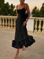 Isoria™ | Elegant Flounce Maxi Dress