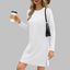 Tavira™ | Casual Long Sleeve Round Neck Mini Dress
