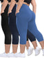 MIRA™ – Breathable 3-Pack Capris