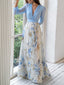 Elda™ | Maxi Dress with Dazzling Floral Print