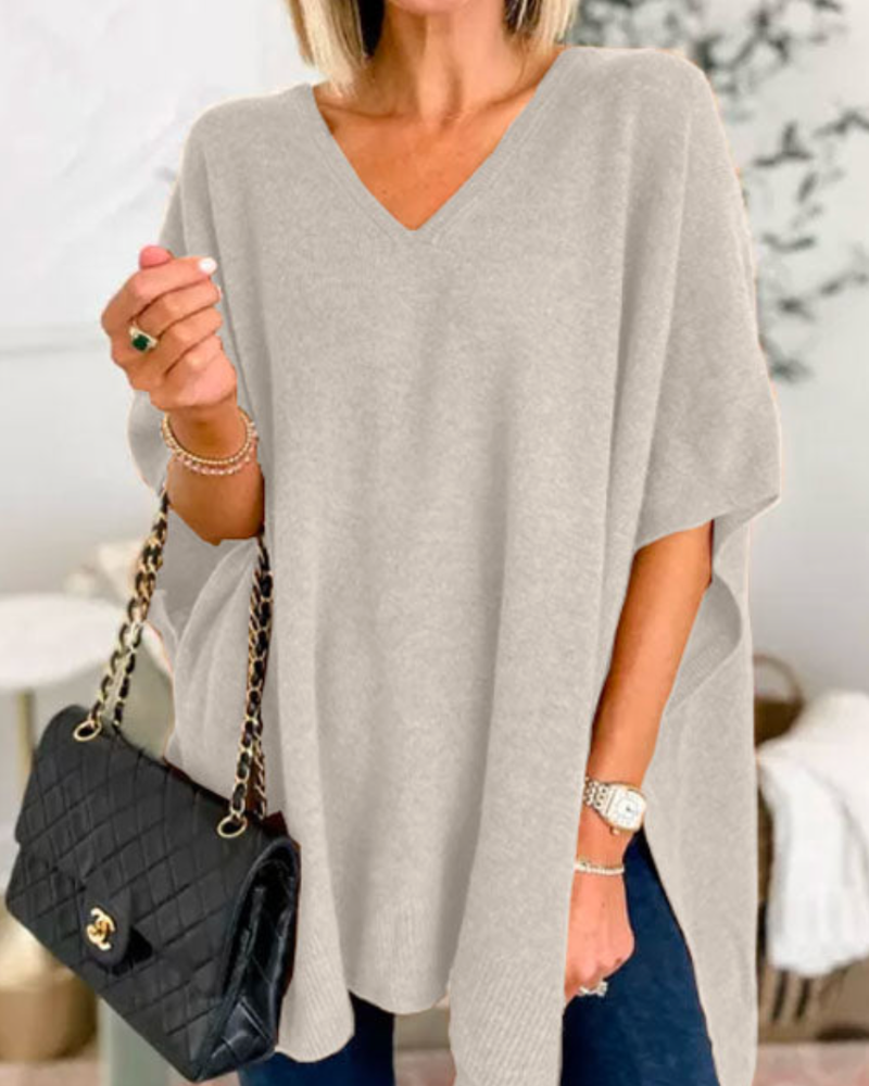 Corlina™ | Timeless Knit Poncho