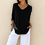 Celine™ | Classic V-Neck Knit Blouse
