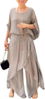 Women's Casual Two Piece Chiffon Set