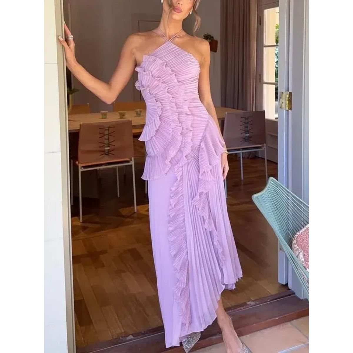 Omara™ | Graceful Long Dress