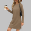 Tavira™ | Casual Long Sleeve Round Neck Mini Dress