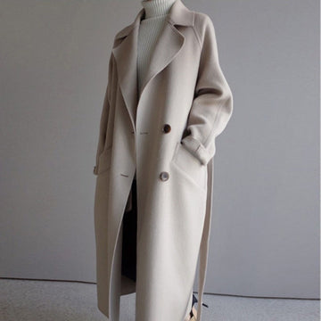 CECILYA | Long Wool Coat