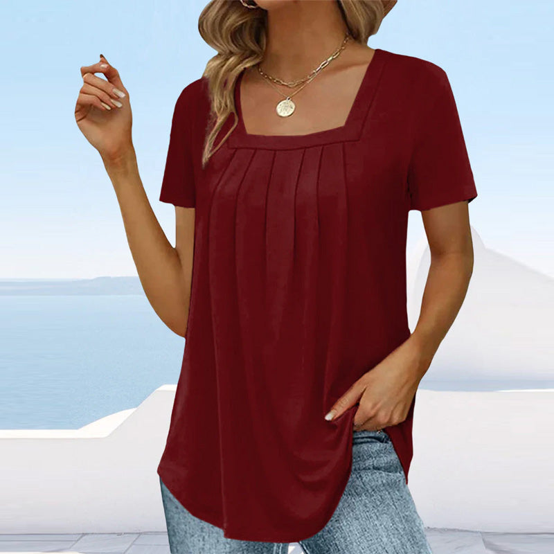 BEVERLEY™ - CASUAL PLEATED BLOUSE