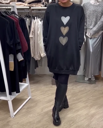 SIANORE - STYLISH HEART SWEATER