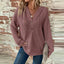 Zyrae™ | Oversized V-Neck Sweat