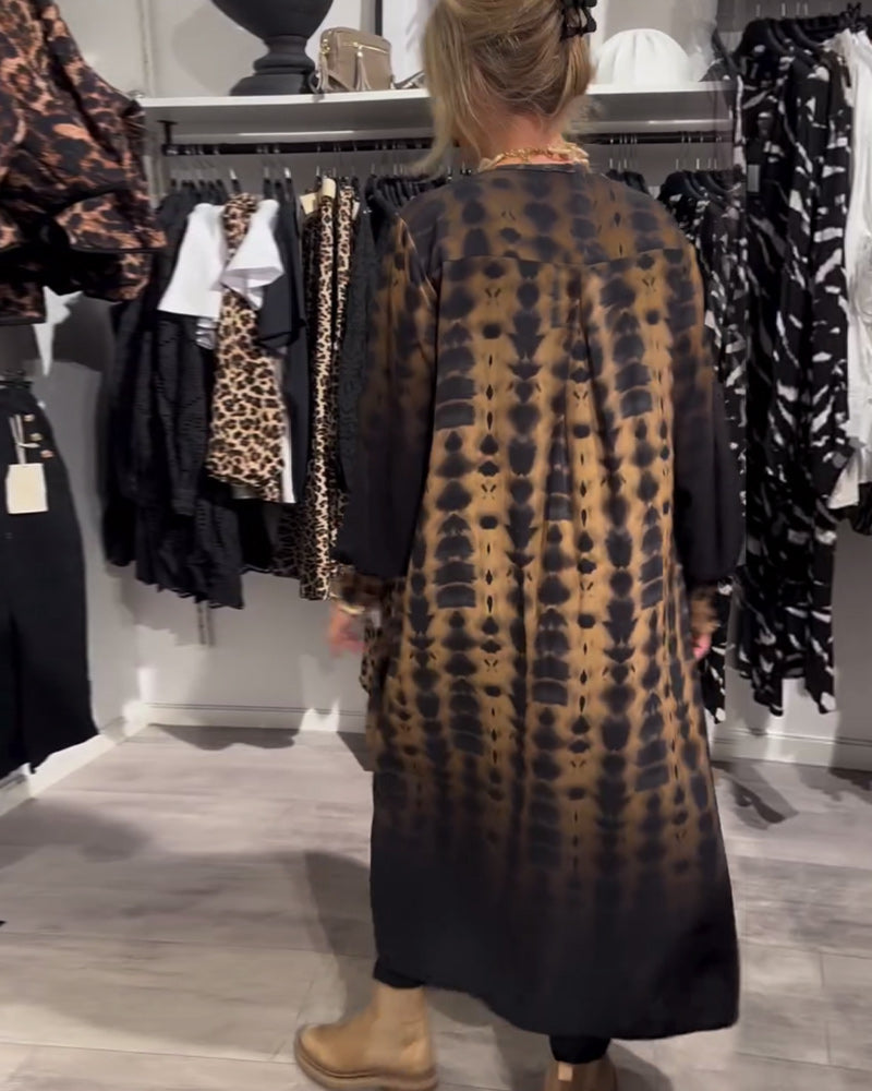 SOLÉA™ | Elegant Gradient Maxi Dress