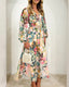 Annie™| Boho Floral Maxi Dress