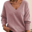 Aria | Chic Deep V-Neck Relaxed Fit Sweater
