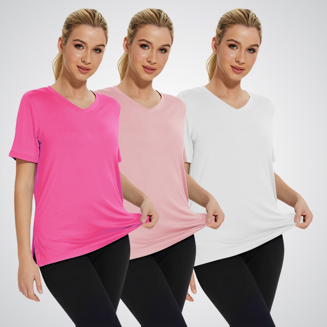 VIONARA™ | Relaxed Everyday Tee – 3 Pack