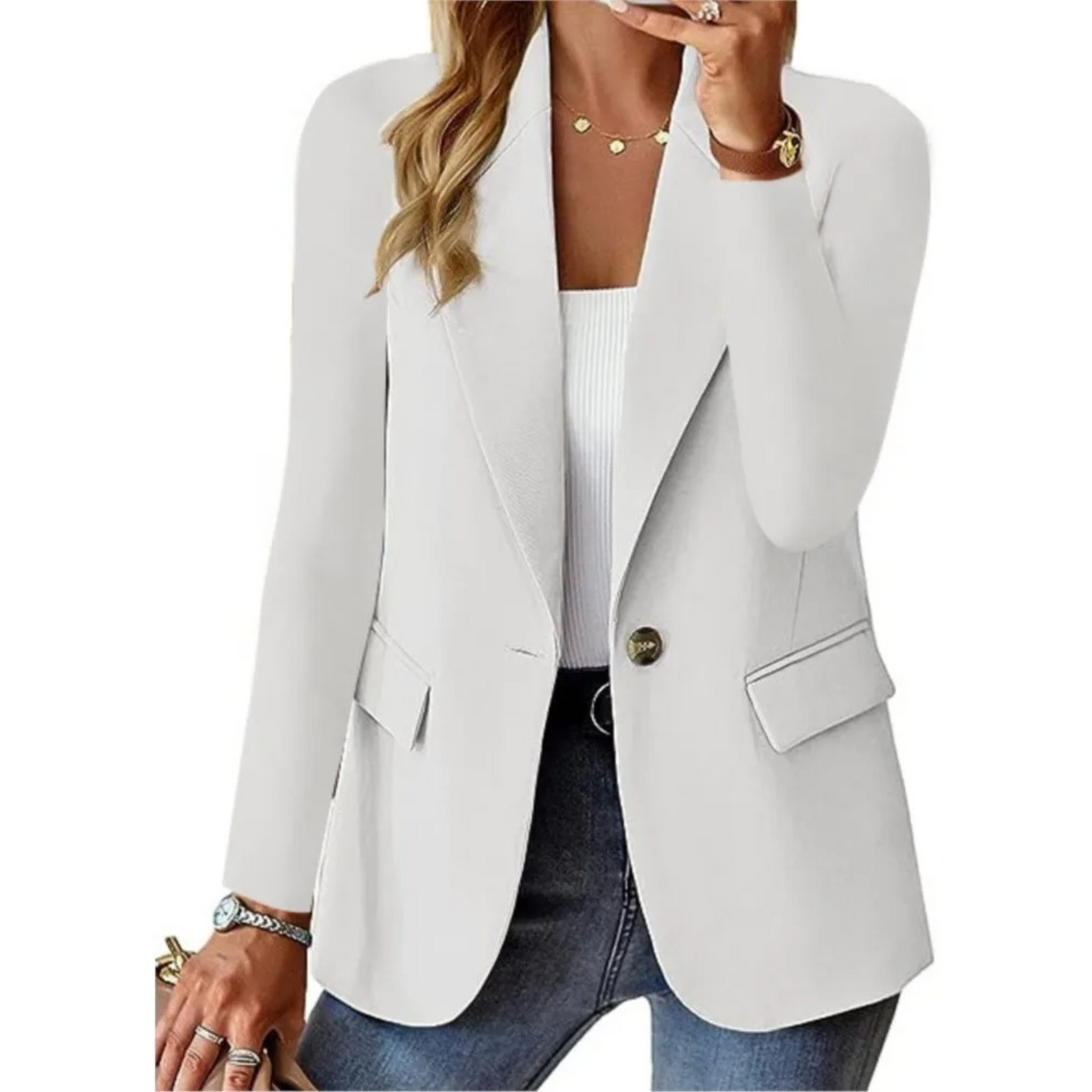 Vivienne | Tailored Long Sleeve Blazer