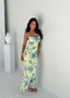 Aisling - Elegant Sleeveless Floral Maxi Dress