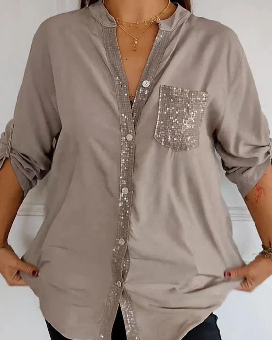 Elaine - Casual Chic Glamour Top