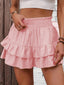 GAIL™ - Casual Ruffle Tiered Boho Shorts