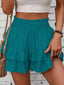 GAIL™ - Casual Ruffle Tiered Boho Shorts