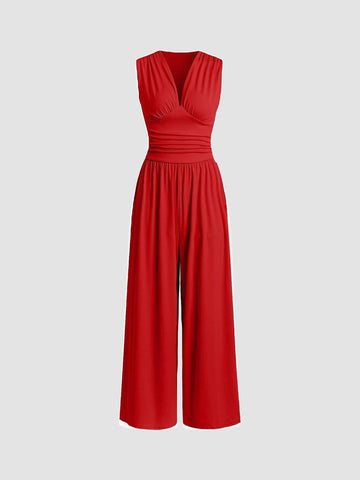 Cynelle™ | Chic Wide-Leg Jumpsuit