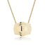 CINDY™ - Sleek Initial Letter Pendant Necklace