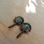 TAMARA™ - Spherical Dragonfly Earrings in Antique Gold